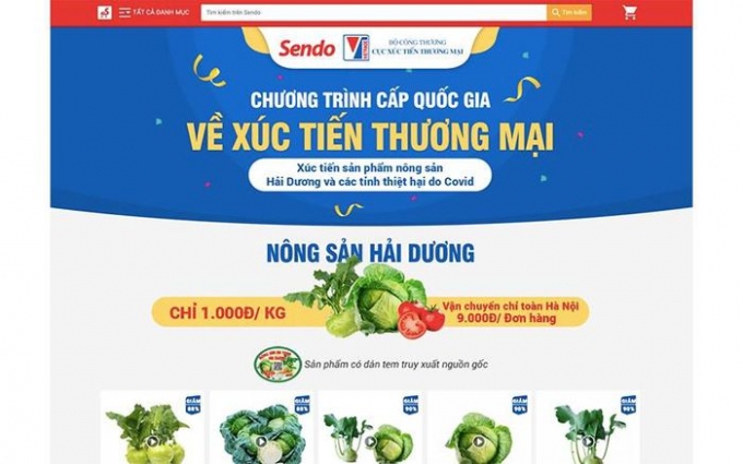Nông sản tìm đầu ra hiệu quả nhờ thương mại điện tử