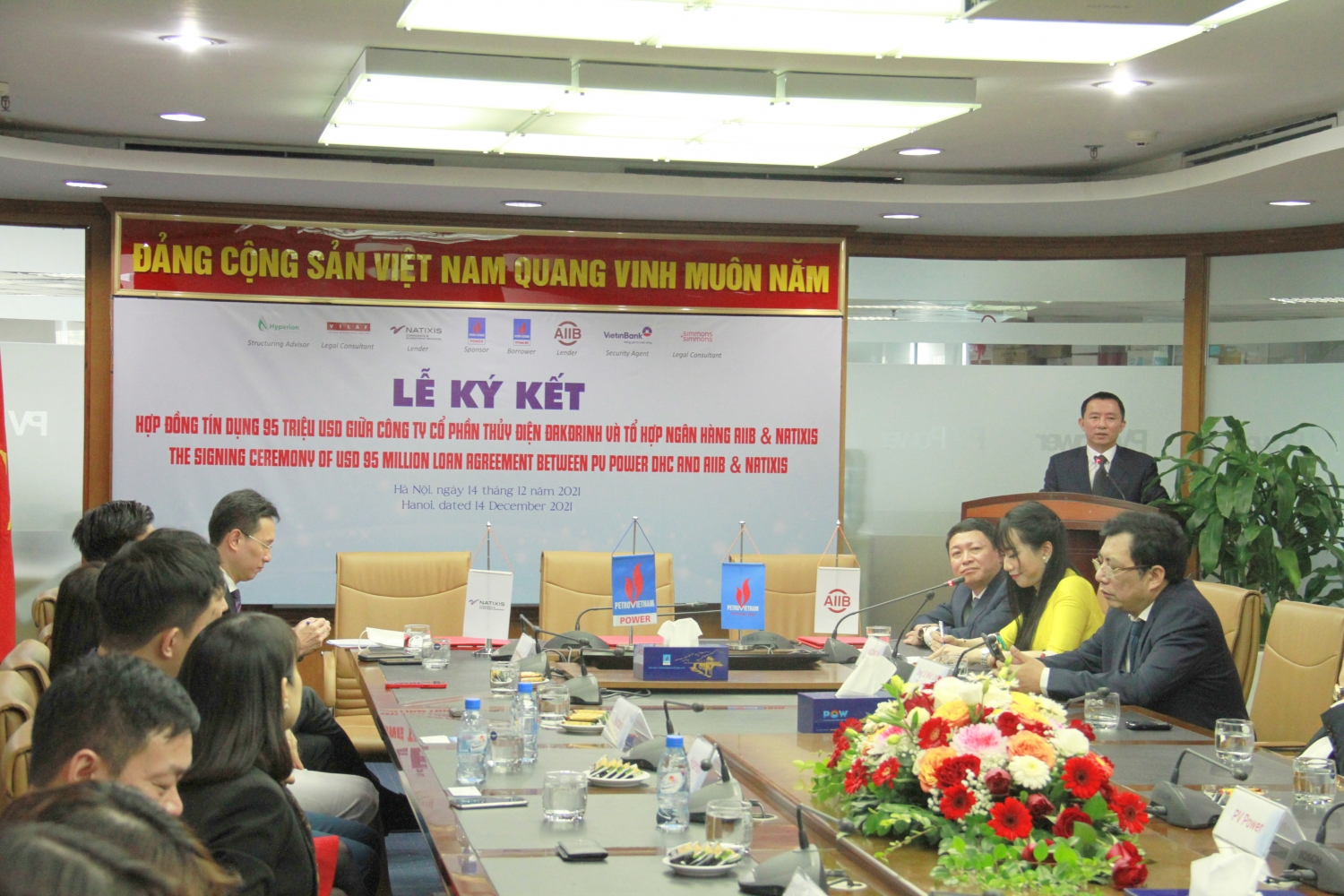 Ký kết hợp đồng tín dụng tái cấu trúc Nhà máy thủy điện Đăk Đrinh trị giá 95 triệu USD