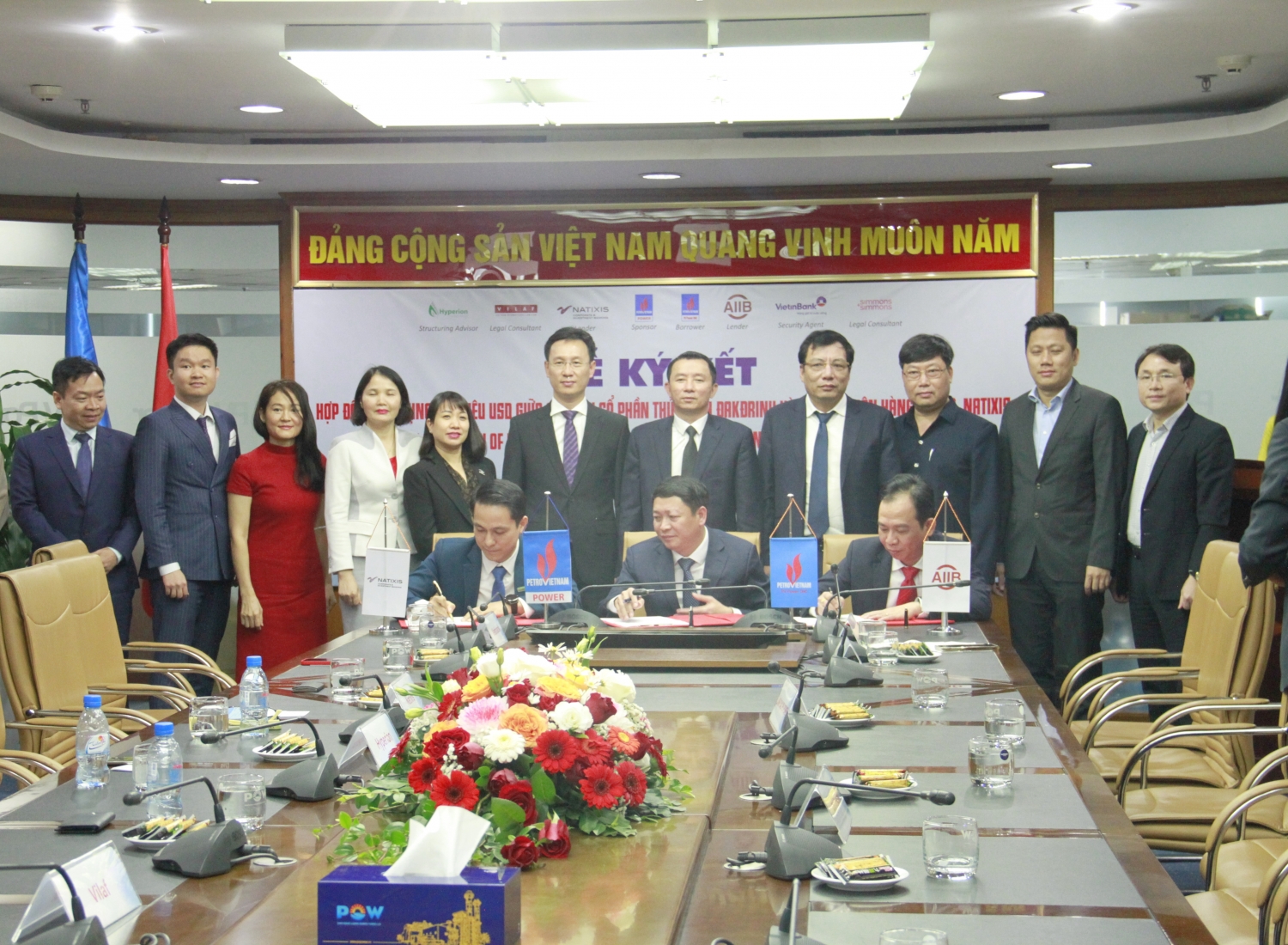 Ký kết hợp đồng tín dụng tái cấu trúc Nhà máy thủy điện Đăk Đrinh trị giá 95 triệu USD
