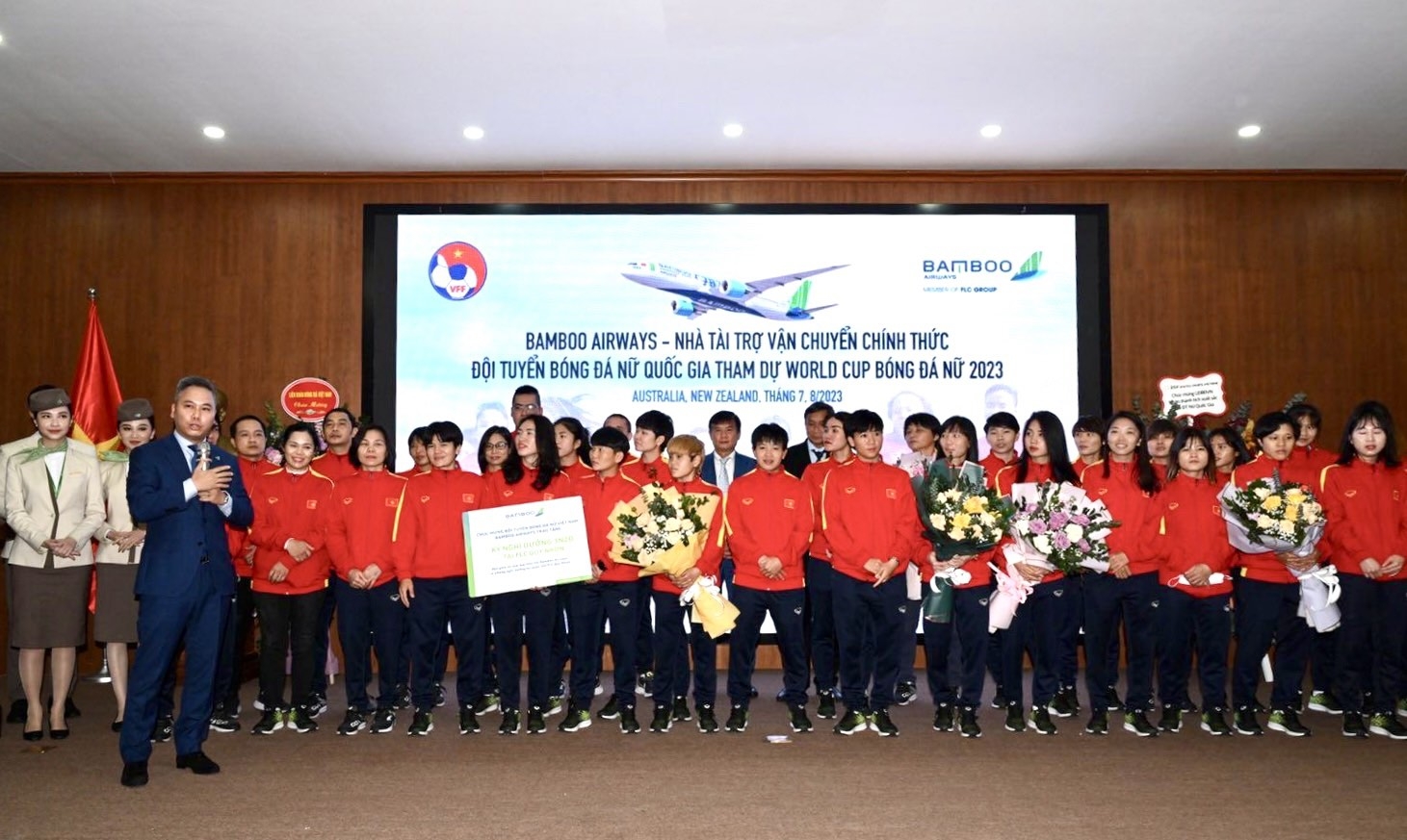 Bamboo Airways cam kết đồng hành cùng Đội tuyển bóng đá nữ tại World Cup 2023