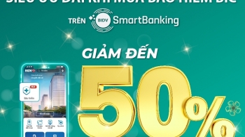 Ưu đãi tới 50% khi mua bảo hiểm BIC qua ứng dụng BIDV SmartBanking