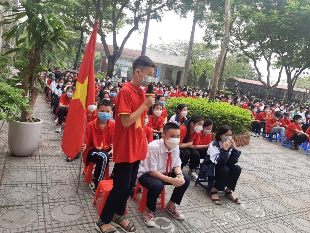 Hà Nội: Công an quận Bắc Từ Liêm đẩy mạnh tuyên truyền Luật An toàn giao thông tại các trường học