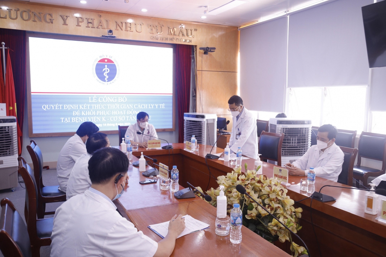 Bệnh viện K cơ sở Tân Triều kết thúc cách ly y tế sau 38 ngày chống dịch