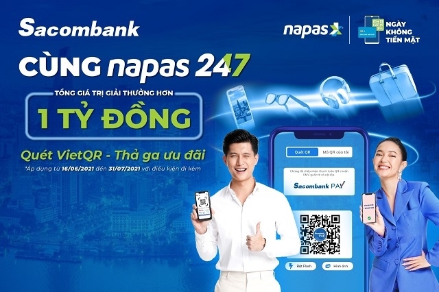 Tin nhanh ngân hàng ngày 16/6: Sacombank triển khai dịch vụ chuyển khoản liên ngân hàng 24/7 bằng mã VietQR