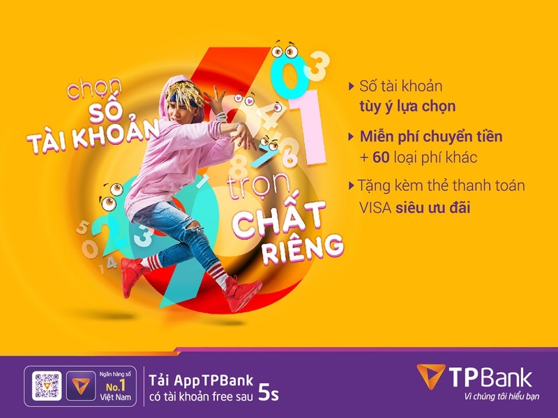 Tin nhanh ngân hàng ngày 26/6: TPBank chính thức áp dụng tính năng tự chọn số tài khoản trên app