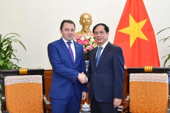 Bộ trưởng Ngoại giao Bùi Thanh Sơn tiếp xã giao Thứ trưởng Ngoại giao Azerbaijan