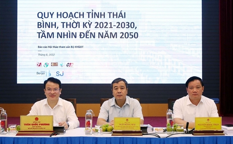 Hội thảo tham vấn quy hoạch tỉnh Thái Bình thời kỳ 2021-2030, tầm nhìn đến năm 2050
