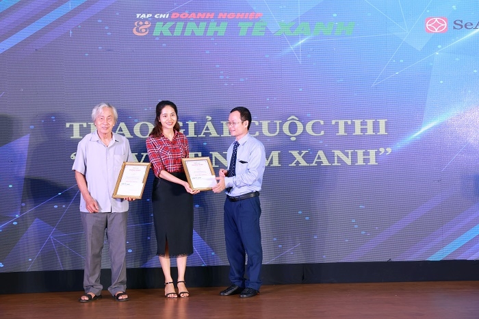 Tạp chí Doanh nghiệp và Kinh tế xanh kỷ niệm một năm xuất bản số đầu tiên và trao giải cuộc thi “Vì Việt Nam xanh”