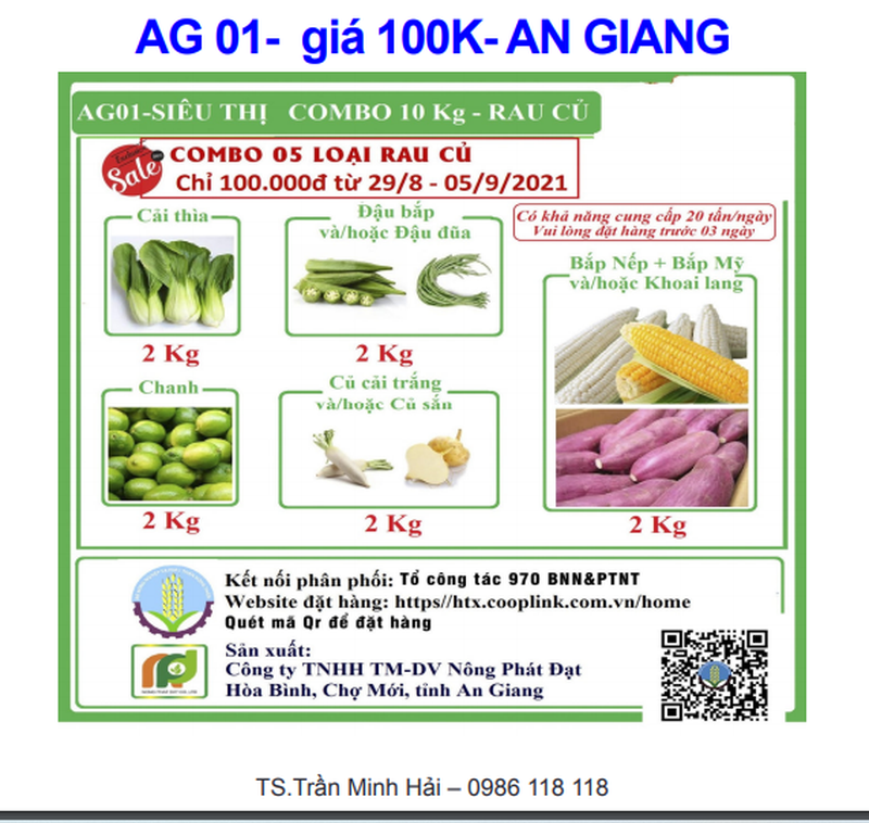 Doanh nghiệp Đông Nam Bộ “đóng gói combo, lo xe vận chuyển” tới các quận TP HCM