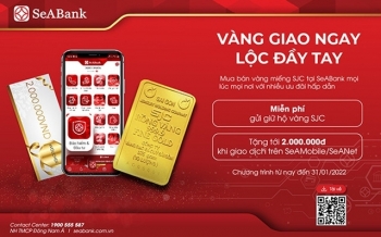 Tin nhanh ngân hàng ngày 29/9: SeABank mở rộng cung cấp dịch vụ mua bán vàng SJC trực tuyến