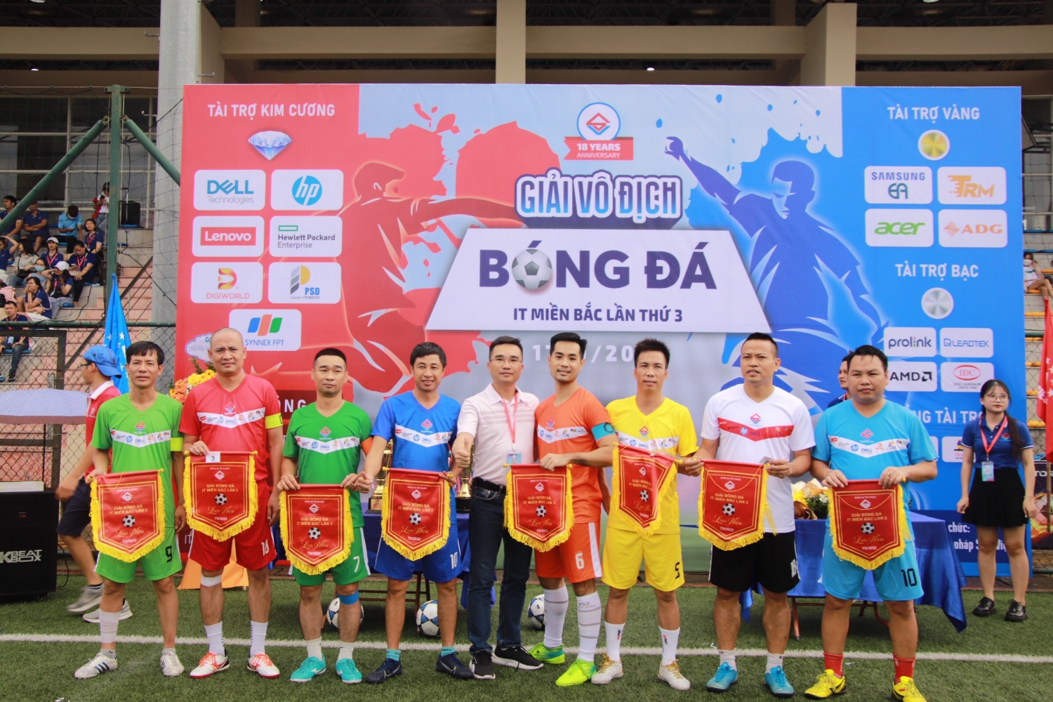 Giải vô địch bóng đá IT miền Bắc: Kết nối doanh nghiệp công nghệ