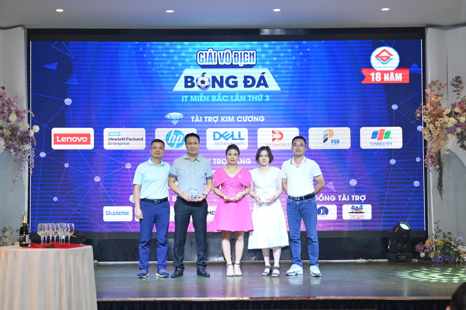 IT Director giành ngôi vô địch Serie A giải bóng đá IT miền Bắc lần thứ 3