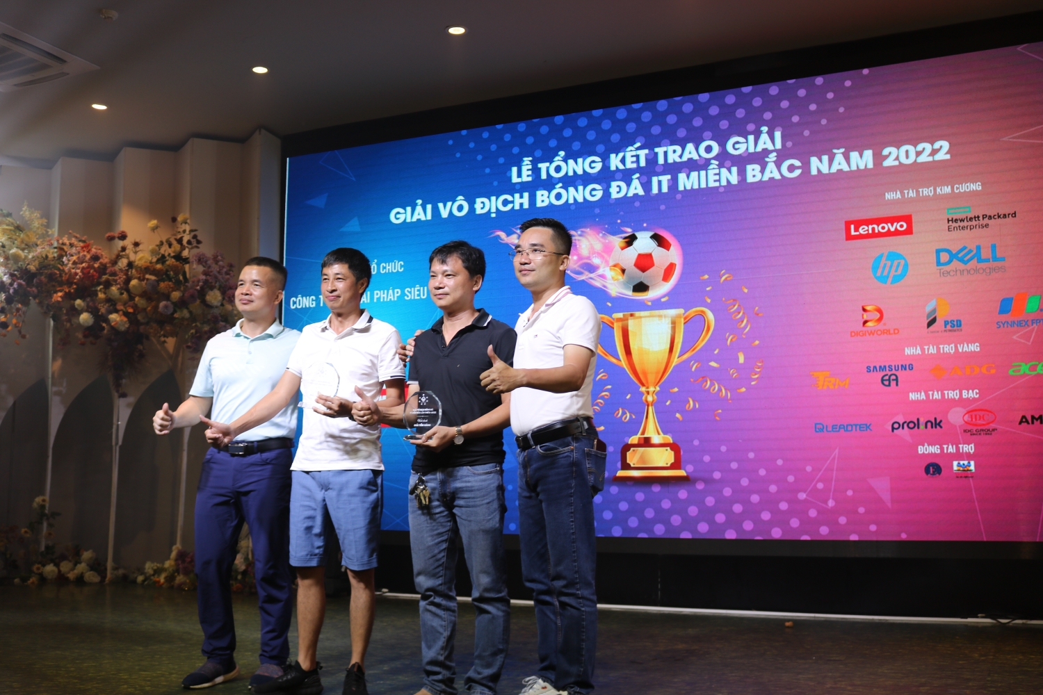 IT Director giành ngôi vô địch Serie A giải bóng đá IT miền Bắc lần thứ 3