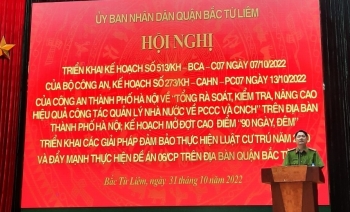 Quận Bắc Từ Liêm (Hà Nội): Phân cấp trách nhiệm trong công tác phòng cháy chữa cháy