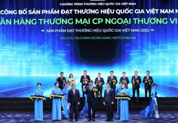 Vietcombank lần thứ 8 liên tiếp đạt Thương hiệu quốc gia Việt Nam