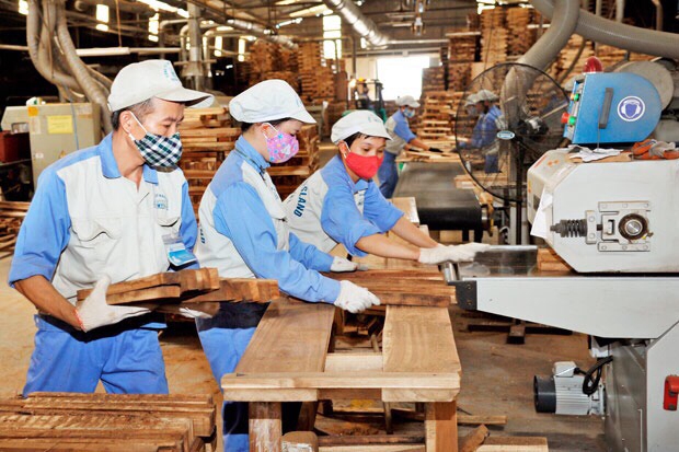 Nhiều doanh nghiệp gỗ trong nước đã có đơn hàng đến hết năm 2019