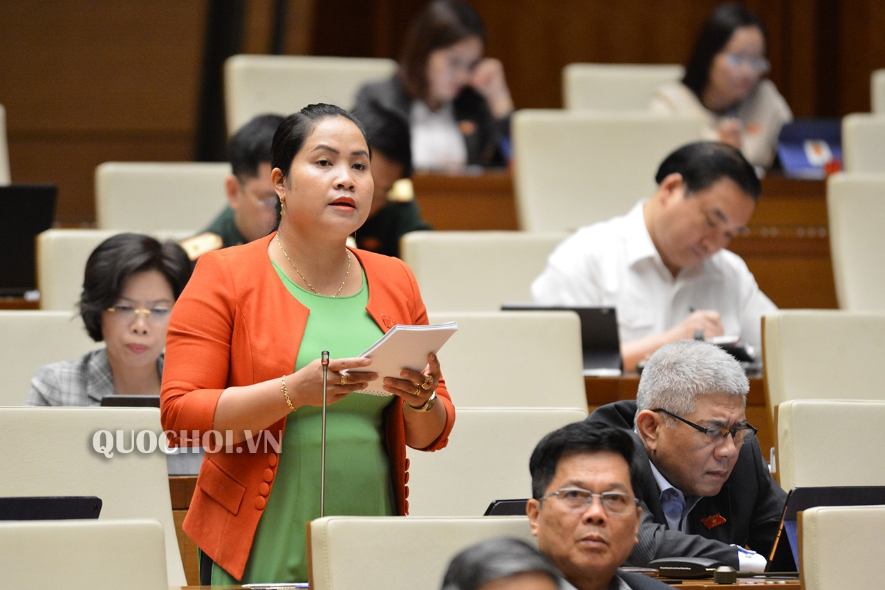 dai bieu kien nghi cach xu ly can bo tham nhung bo tron