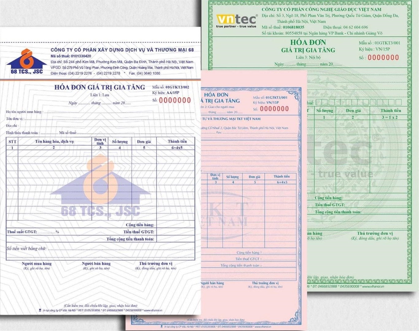 cac muc phat doi voi hanh vi tu in hoa don gia