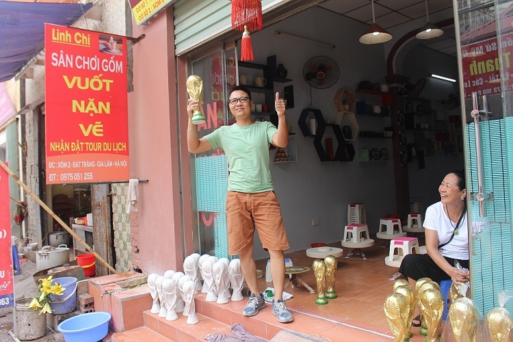 cup world cup made in viet nam vuon tam the gioi