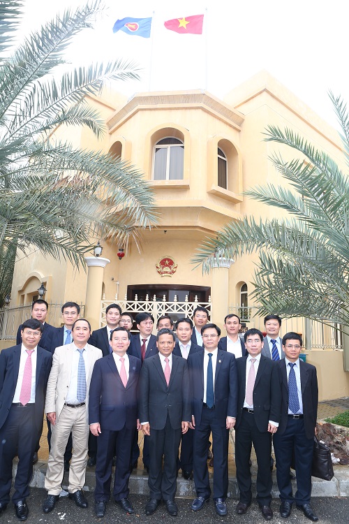 Mở rộng hợp tác giữa Tập đoàn Dầu khí Việt Nam và Cô-oét Mở rộng hợp tác giữa Tập đoàn Dầu khí Việt Nam và Cô-oét