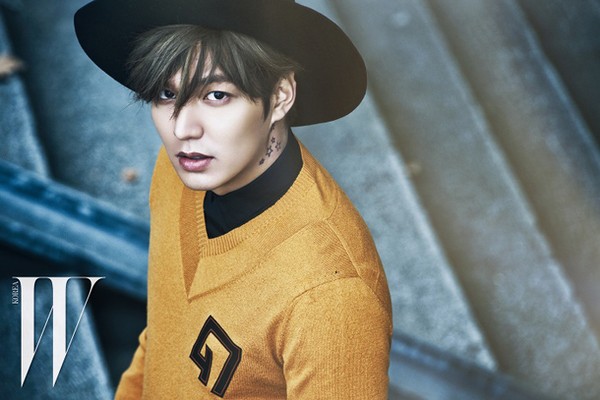 Lee Min Ho “khoe khéo” hình xăm trong bộ ảnh mới