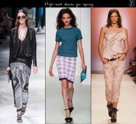 Thổi bừng cá tính với denim 2014