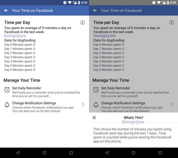 Facebook cho người dùng kiểm tra mức độ "nghiện" mạng xã hội facebook cho nguoi dung kiem tra muc do nghien mang xa hoi