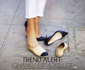 Giày espadrilles cho ngày hè năng động