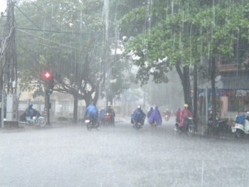 Cảnh báo mưa lớn trên diện rộng ở miền Bắc