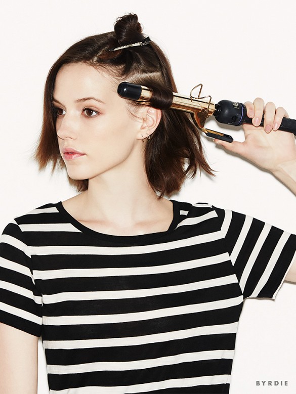 Hướng dẫn tạo kiểu xoăn tự nhiên cho nàng tóc ngắn