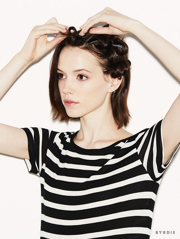 Hướng dẫn tạo kiểu xoăn tự nhiên cho nàng tóc ngắn