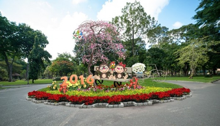 TP HCM khai mạc sớm Hội hoa xuân Bính Thân