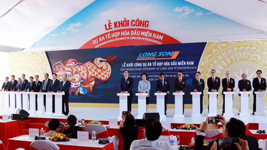 khoi cong du an to hop hoa dau mien nam