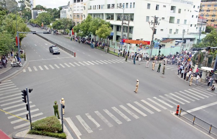 doan xe ong obama roi viet nam