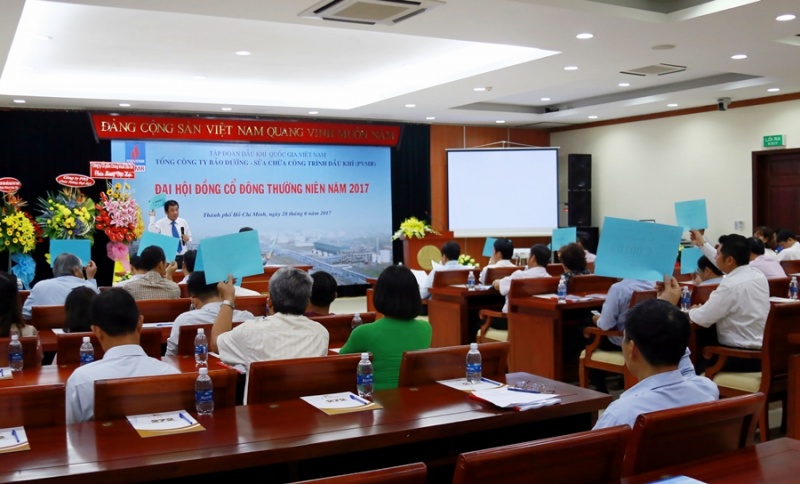 pvmr to chuc thanh cong dai hoi co dong 2017