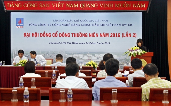 pv eic to chuc dai hoi co dong thuong nien nam 2016