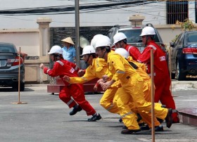 [PHOTO] Hội thi an toàn vệ sinh viên giỏi PVEP