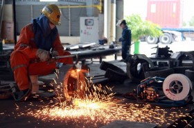 [PHOTO] Trên công trường chế tạo giàn khoan Tam Đảo 05