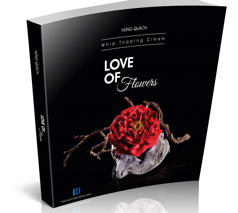 love of flowers hoa tren banh kem