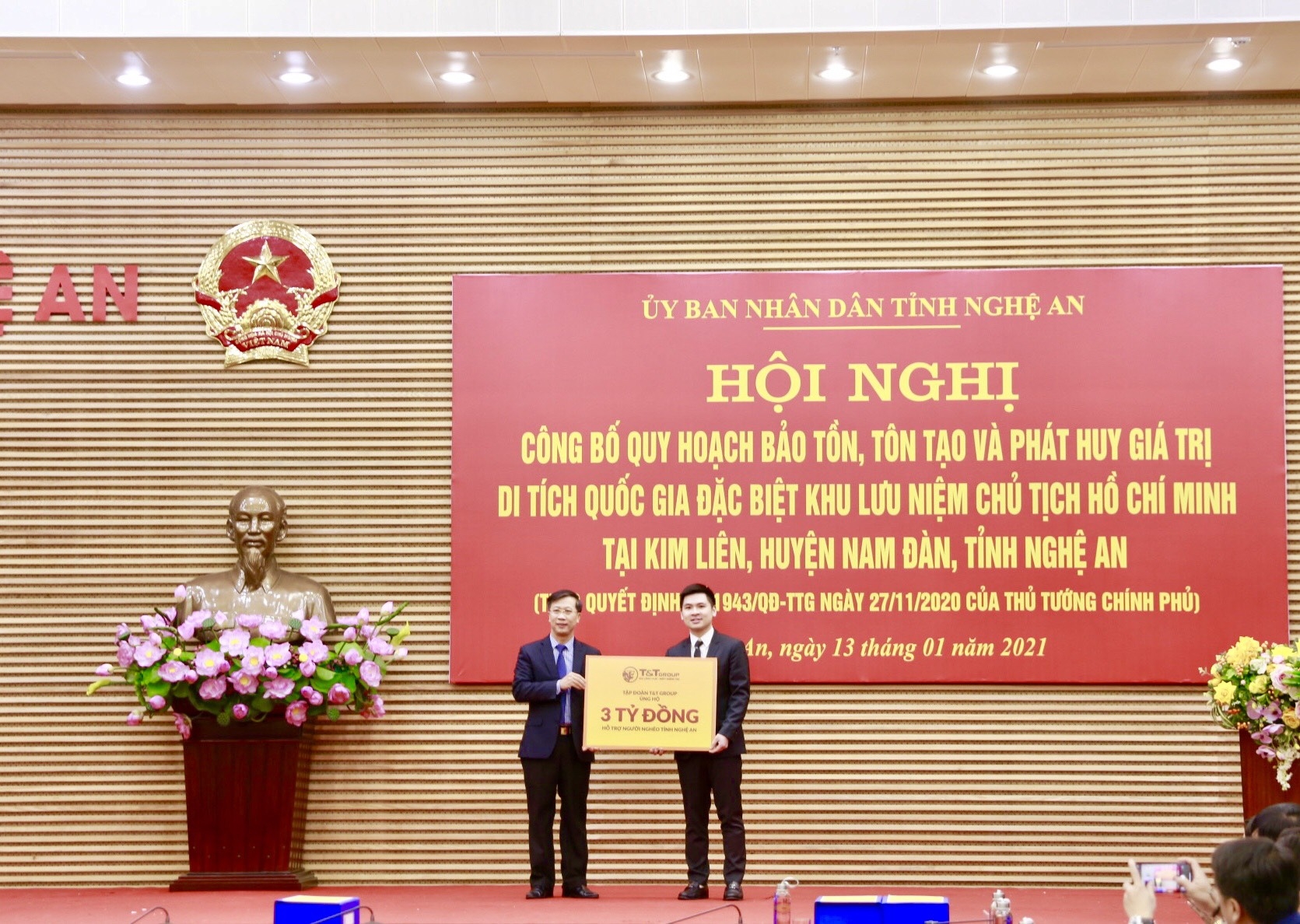 Công bố Quy hoạch bảo tồn, tôn tạo và phát huy giá trị Khu lưu niệm Chủ tịch Hồ Chí Minh tại Nghệ An