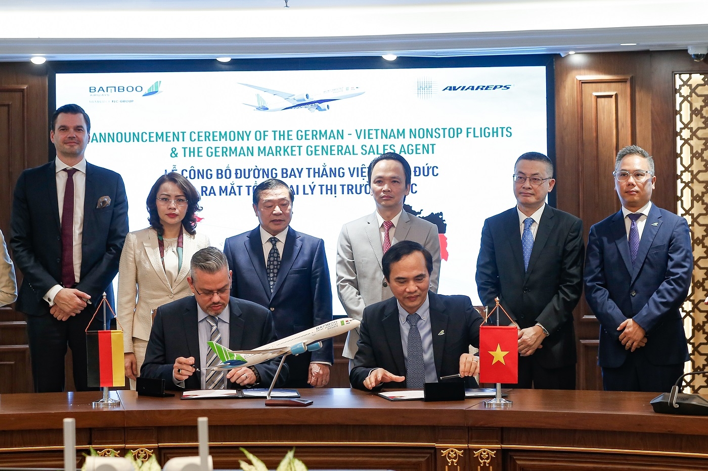 Bamboo Airways bay thẳng thường lệ hai chiều Việt - Đức