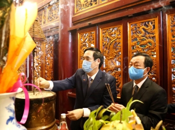 Phú Thọ: Dâng hương tưởng niệm, tri ân công đức các Vua Hùng