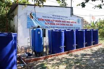 Kết quả việc lắp điểm cấp nước ngọt tại khu vực ĐBSCL