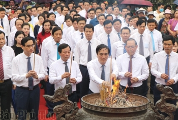 Phú Thọ tổ chức Lễ giỗ Đức Quốc Tổ Lạc Long Quân và Tổ Mẫu Âu Cơ