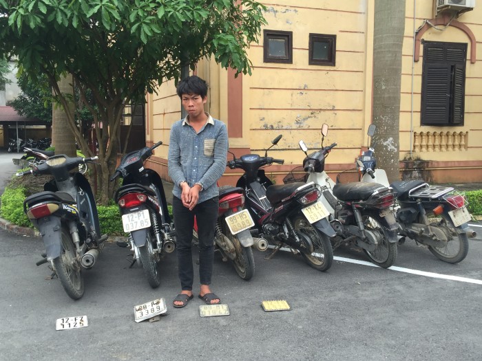 lang son thanh nien trom 10 xe may trong 10 ngay