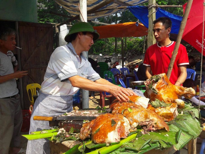 Lễ hội 'hóa kiếp lão trư' ở Lạng Sơn le hoi hoa kiep lao tru o lang son