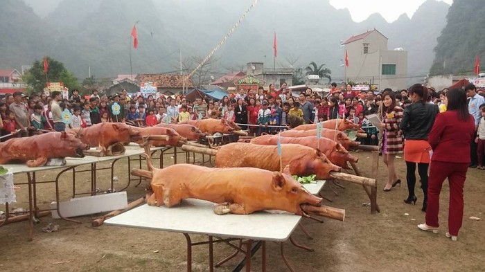 Lễ hội 'hóa kiếp lão trư' ở Lạng Sơn le hoi hoa kiep lao tru o lang son