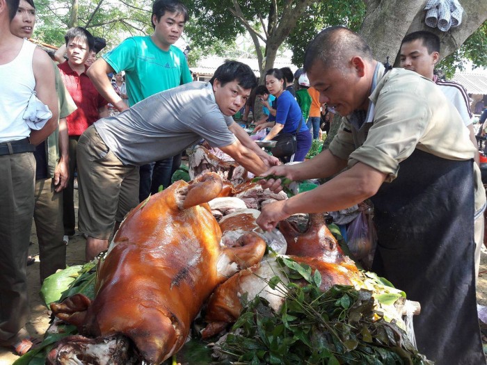 Lễ hội 'hóa kiếp lão trư' ở Lạng Sơn le hoi hoa kiep lao tru o lang son