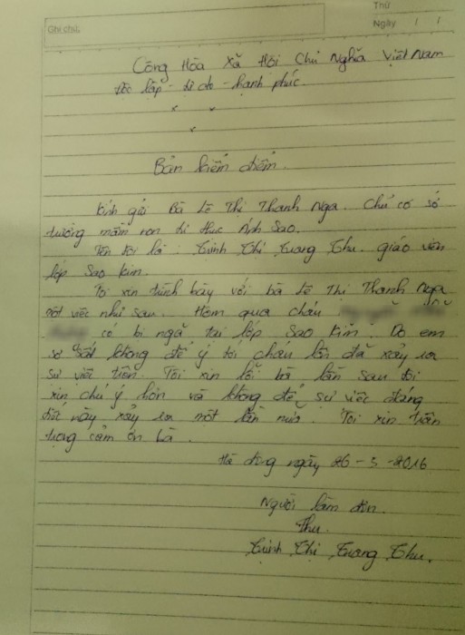 be gai bi tham tim khi di hoc ve nha truong noi gi