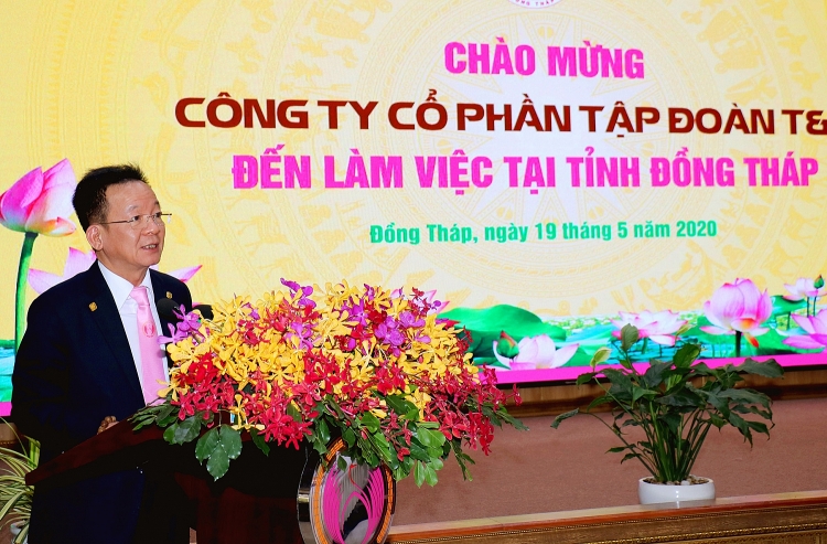 tap doan tt group hop tac chien luoc toan dien voi tinh dong thap